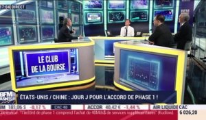 Le Club de la Bourse: jour J pour l'accord de phase 1 entre les Etats-Unis et la Chine ! - 09/01