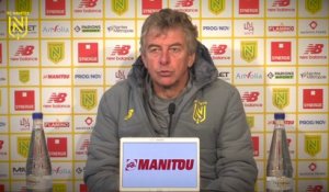 Christian Gourcuff avant FC Nantes - Olympique Lyonnais