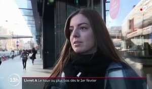 Livret A : baisse du taux à partir du 1er février