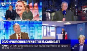 2022 : Marine Le Pen, déjà candidate - 17/01