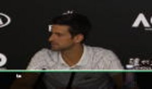 Open d'Australie - Djokovic : "J'étais un peu inquiet"