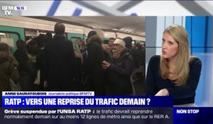 RATP: vers une reprise du trafic ce lundi?
