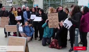 Valence: des enseignants du lycée Emile Loubet manifestent contre le nouveau Bac
