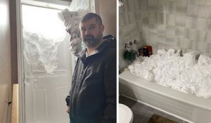 Au Canada, ces images montrent comment les populations gèrent avec humour les tempêtes de neiges sans précédent