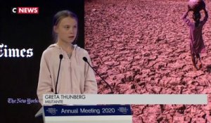 À Davos, Greta Thunberg et Donald Trump s'opposent par discours interposés