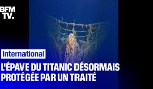 L’épave du Titanic est désormais protégée des touristes et des explorateurs grâce un traité international