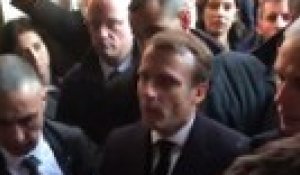 Emmanuel Macron pique une colère contre des policiers israéliens