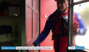 Tempête Gloria : crues importantes dans les Pyrénées-Orientales