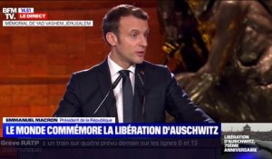 Emmanuel Macron: "L'Holocauste ne saurait être une histoire que nous pourrions manipuler ou utiliser ou revisiter"
