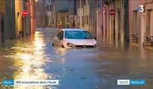Tempête Gloria : près de 250 personnes évacuées dans l'Aude