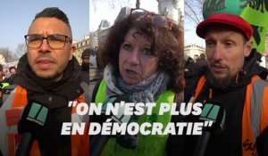 Retraites: ces manifestants répondent à Macron qui leur suggère de tester la dictature