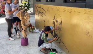 Hommage à Kobe Bryant aux Philippines