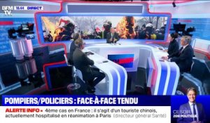 Story 5 : Face-à-face tendu entre pompiers et policiers en marge d'une manifestation à Paris - 28/01