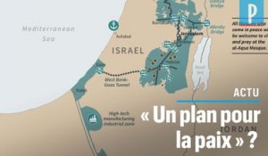 Trump  veut redécouper les frontières d’Israël et de la Palestine