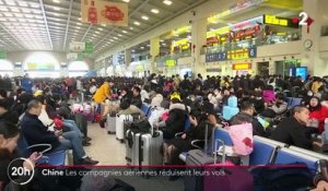 Coronavirus : les vols depuis et vers la Chine réduits ou suspendus