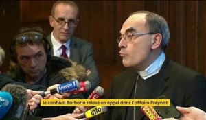 Affaire Preynat : le cardinal Barbarin relaxé en appel