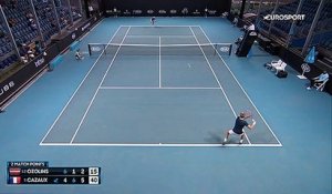Cazaux en finale de l'Open d'Australie junior