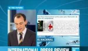 Chavez down in the press-France24 EN