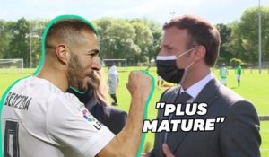 Benzema en équipe de France: Macron salue le "bon choix" de Didier Deschamps