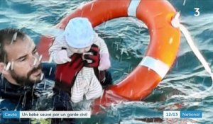 Migrants : un bébé sauvé par un garde civil à Ceuta