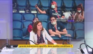 Euro de foot : "Il va y avoir la possibilité d'avoir des fan zones en France", promet Roxana Maracineanu