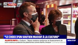 Emmanuel Macron sur la fermeture des lieux culturels: "Ça a été douloureux pour des artistes (...) et pour beaucoup de nos concitoyens"