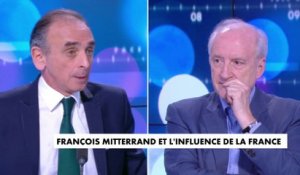 Eric Zemmour : « Je pense que le déclin de la France commence avec François Mitterrand parce qu'il a changé la nature de l'Europe avec le traité de Maastricht »
