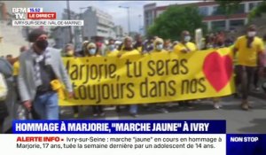 Hommage à Marjorie: "J'ai le cœur qui bat très fort", raconte cette habitante d'Ivry-sur-Seine