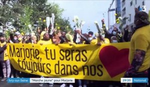 Ivry-sur-Seine : une marche jaune en hommage à Marjorie