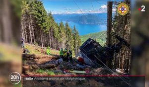Italie : 13 personnes ont perdu la vie dans la chute d'une cabine téléphérique