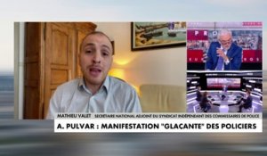 Mathieu Valet sur les propos d’Audrey Pulvar : «Elle fait le jeu des extrémistes et contribue à faire de nous des cibles»