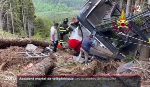 Chute d'un téléphérique en Italie : la thèse de l'accident se dessine