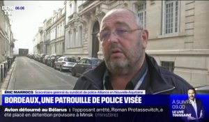 Patrouille de police visée à Bordeaux: pour le syndicat Alliance en Nouvelle-Aquitaine, "c'est une énième provocation"