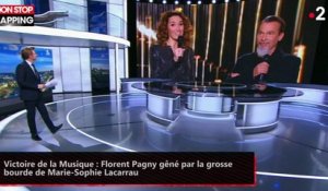 Victoires de la Musique : Florent Pagny gêné par la grosse bourde de Marie-Sophie Lacarrau (Vidéo)