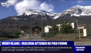 Au Mont-Blanc, Emmanuel Macron est attendu de pied ferme