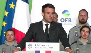 Emmanuel Macron: "Notre capacité à inventer de nouvelles manières de vivre" sera "le combat du siècle"