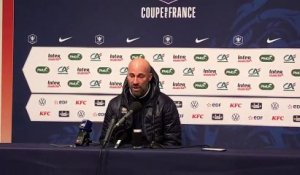 Épinal – Saint-Étienne en quart de finale de la Coupe de France au stade Marcel-Picot : la réaction du coach Xavier Collin