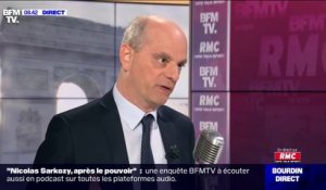 Jean-Michel Blanquer affirme qu'il y aura "de la bienveillance" envers les élèves notés d'un zéro lors des premières épreuves perturbées du nouveau baccalauréat