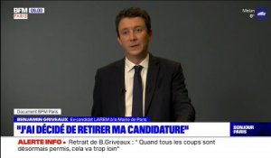 "Cela va trop loin": Benjamin Griveaux annonce qu’il retire sa candidature à la mairie de Paris