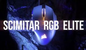 Présentation de la souris Corsair Scimitar RGB Elite