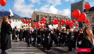 Grève : les avocats haussent le ton à Chambéry