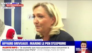 Affaire Griveaux : la justice "doit œuvrer pour déterminer qui sont les coupables de ces agissements" selon Marine Le Pen