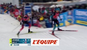 Le résumé de la poursuite d'Antholz - Biathlon - Mondiaux (H)