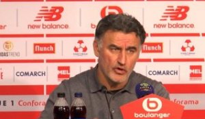 25e j. - Galtier : "Je suis déçu, car pendant 1h, on a fait un bon match"