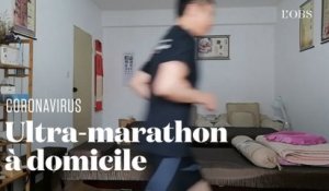 Coronavirus : pour tuer l'ennui du confinement, un Chinois court 66 km dans son appartement