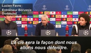 Football/Ligue des champions : Pour Favre, la défense de Dortmund sera déterminante