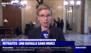 Clémentine Autain justifie les 23.000 amendements déposés par La France Insoumise contre la réforme des retraites