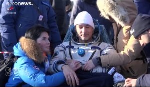 À peine rentré sur Terre, l'astronaute de l'ESA Luca Parmitano pense déjà à la Lune