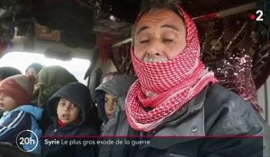 Syrie : des civils sur les routes pour fuir les combats