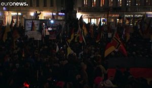 Le mouvement anti-islam Pegida fête son 200e rassemblement à Dresde